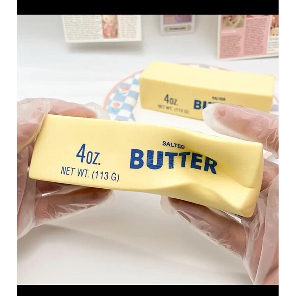 Salted Butter Soft Squishy Squeeze Stress Reliever Fun Toy Practical Super Soft - Picture 4 of 4